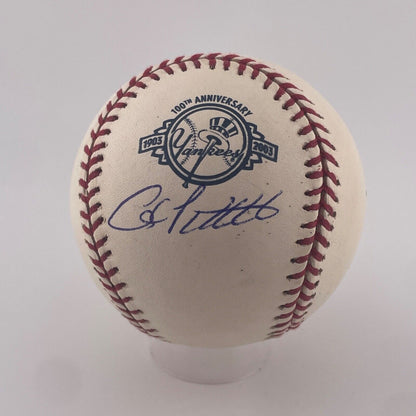 Andy Pettitte Signed Baseball. New York Yankees. JSA