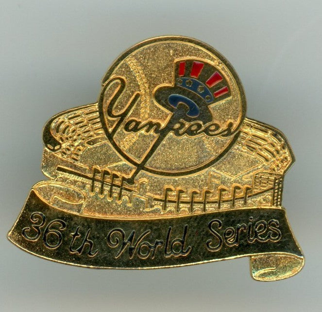 New York Yankees 36th World Series 1999 Pin0