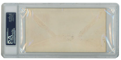 Honus Wagner Signed First Day Cover, 1939 Centennial FDC. Auto PSA 82