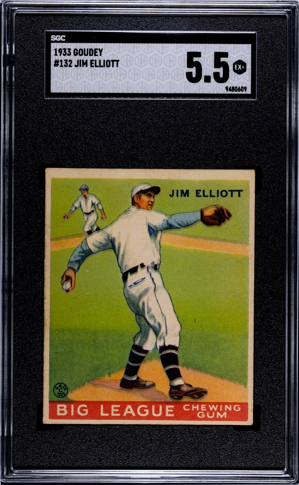 1933 Goudey Jim Elliott 