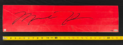 Huge Michael Jordan Signed Game Used Floor, Upper Deck Auto Limited Edition /232