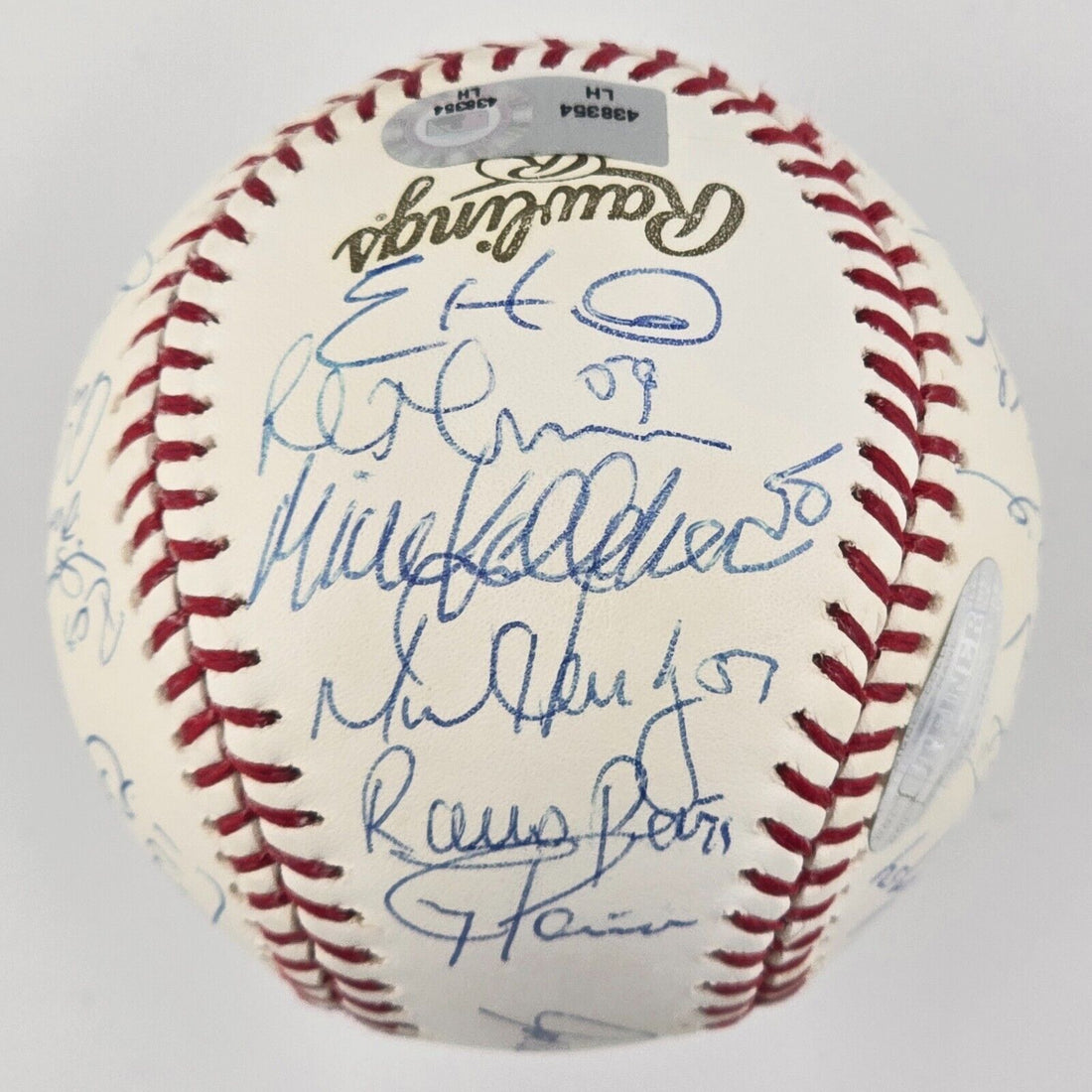 2009 New York Yankees Team Signed Baseball. World Series Champions. 23/250. MLB