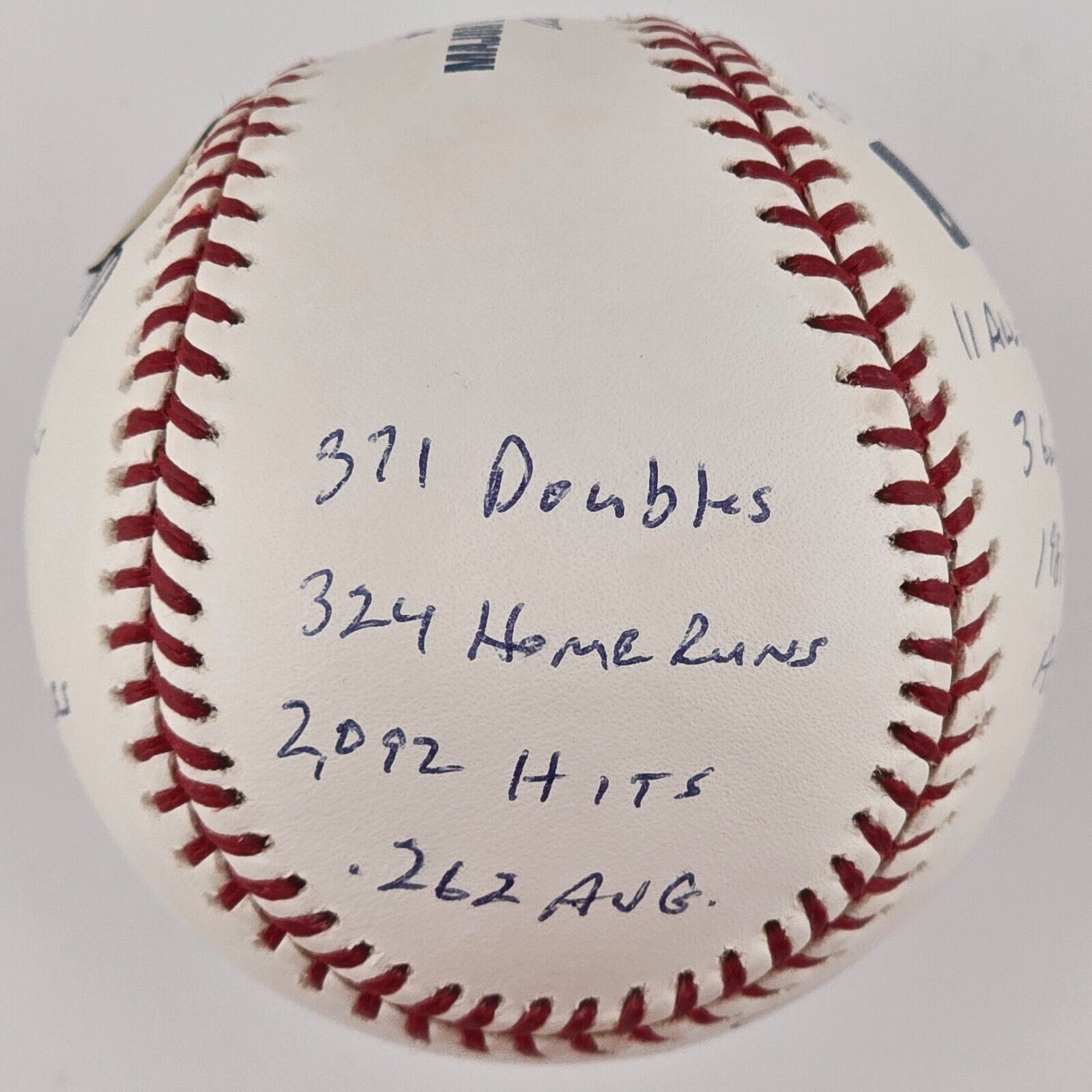 Gary Carter Signed &amp; Stats Inscribed Baseball. Hall Of Famer. Limited Edition