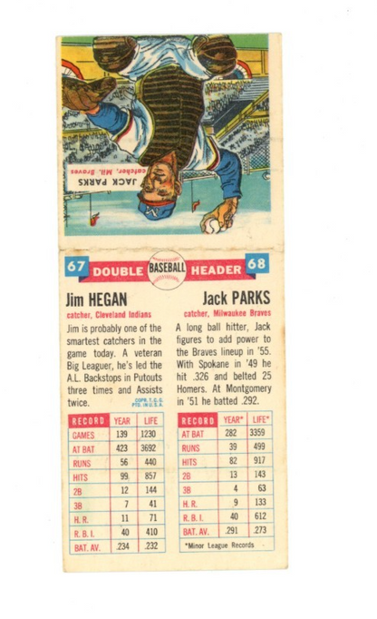 1955 Topps Double Headers 