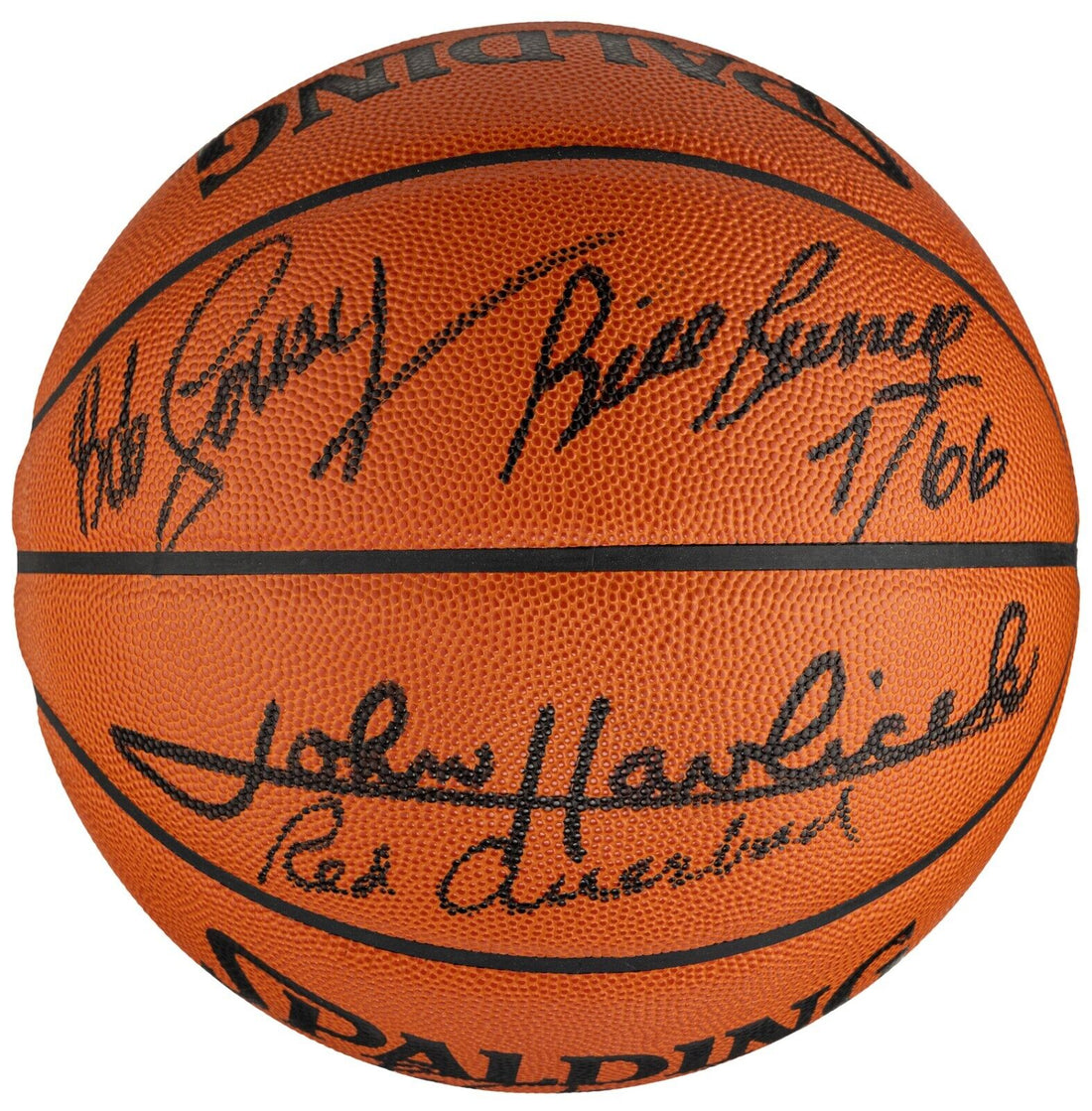 1960s Boston Celtics Championship Signed Basketball, Limited Edition. Beckett