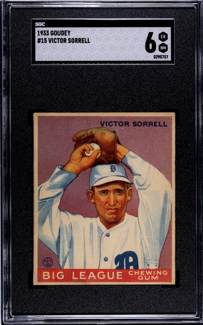 1933 Goudey Victor Sorrell 