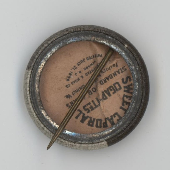 Johnny Evers 1910 - 12 Sweet Caporal Pin P2. Chicago Cubs. High Grade1