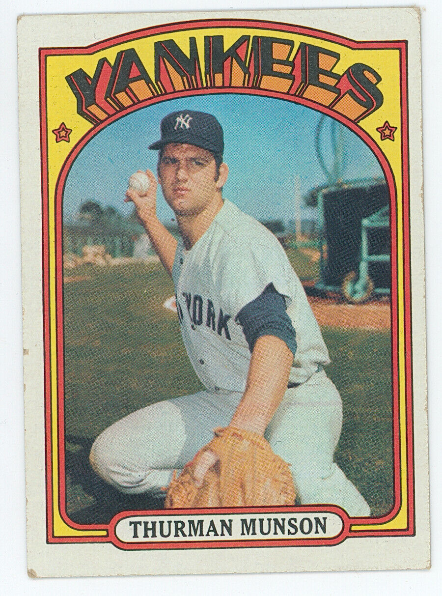 1973 Topps Thurman Munson. NY Yankees. 