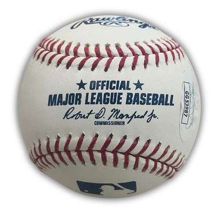 Mariano Rivera Single Signed &amp; Inscribed "HOF 19" Baseball. Auto JSA1