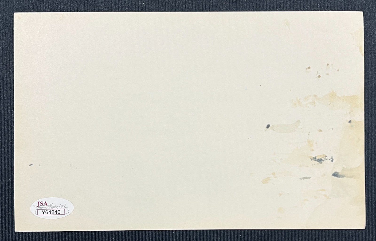 Muhammad Ali Handwritten Note, Speech. JSA2