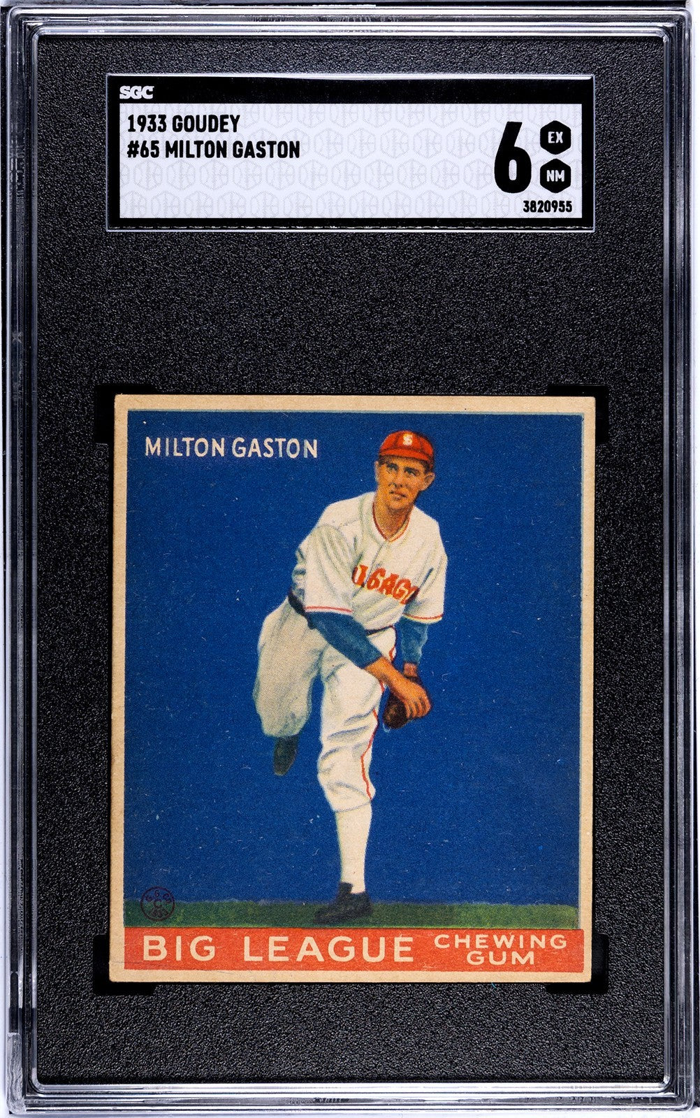 1933 Goudey Milton Gaston 