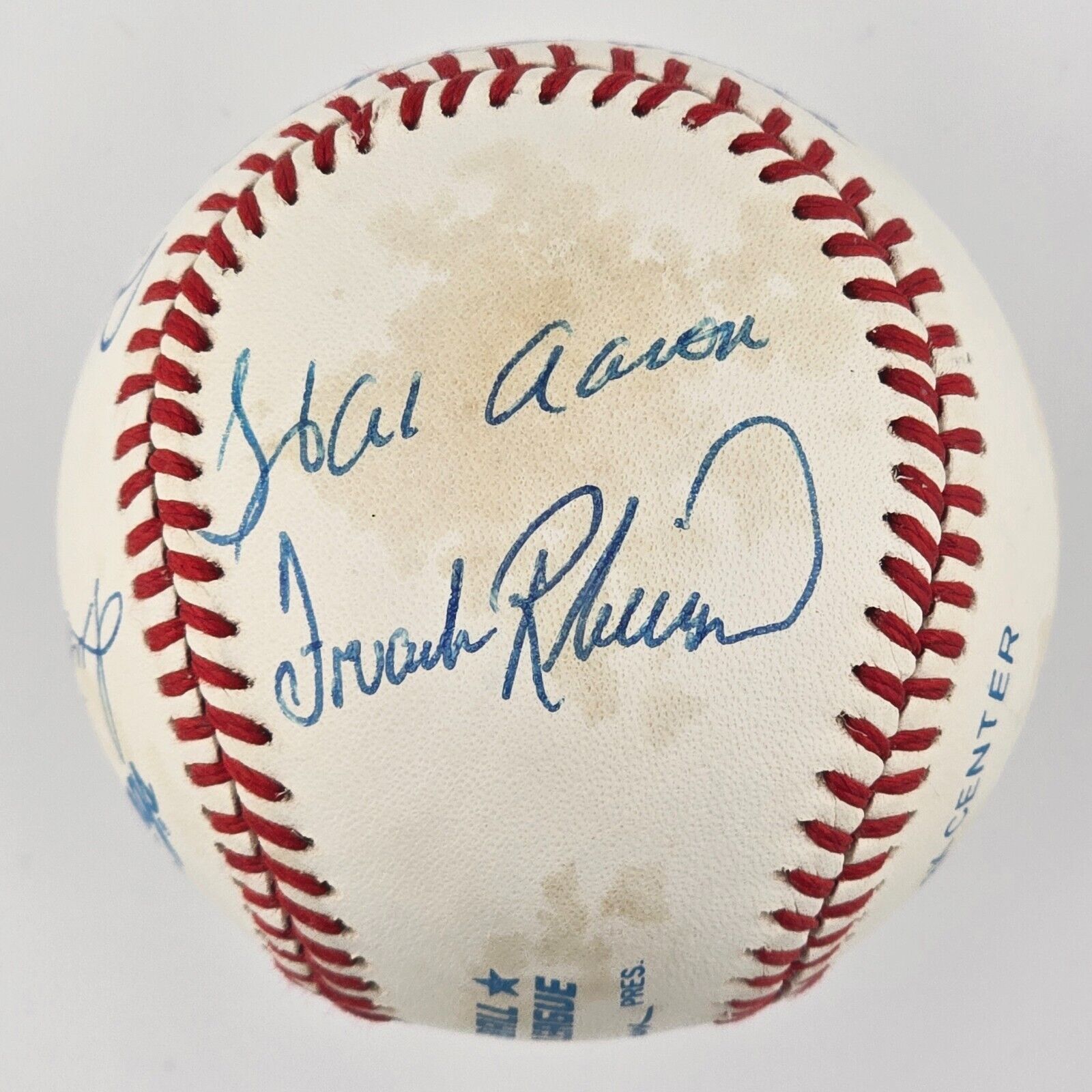 500 Home Run Club Signed Baseball. Williams, Mantle, Aaron, Mays, More. JSA LOA