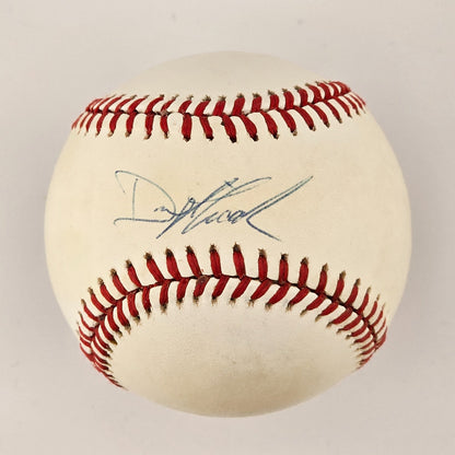 Dwight Gooden Signed Baseball. Hall of Famer. New York Mets. JSA0