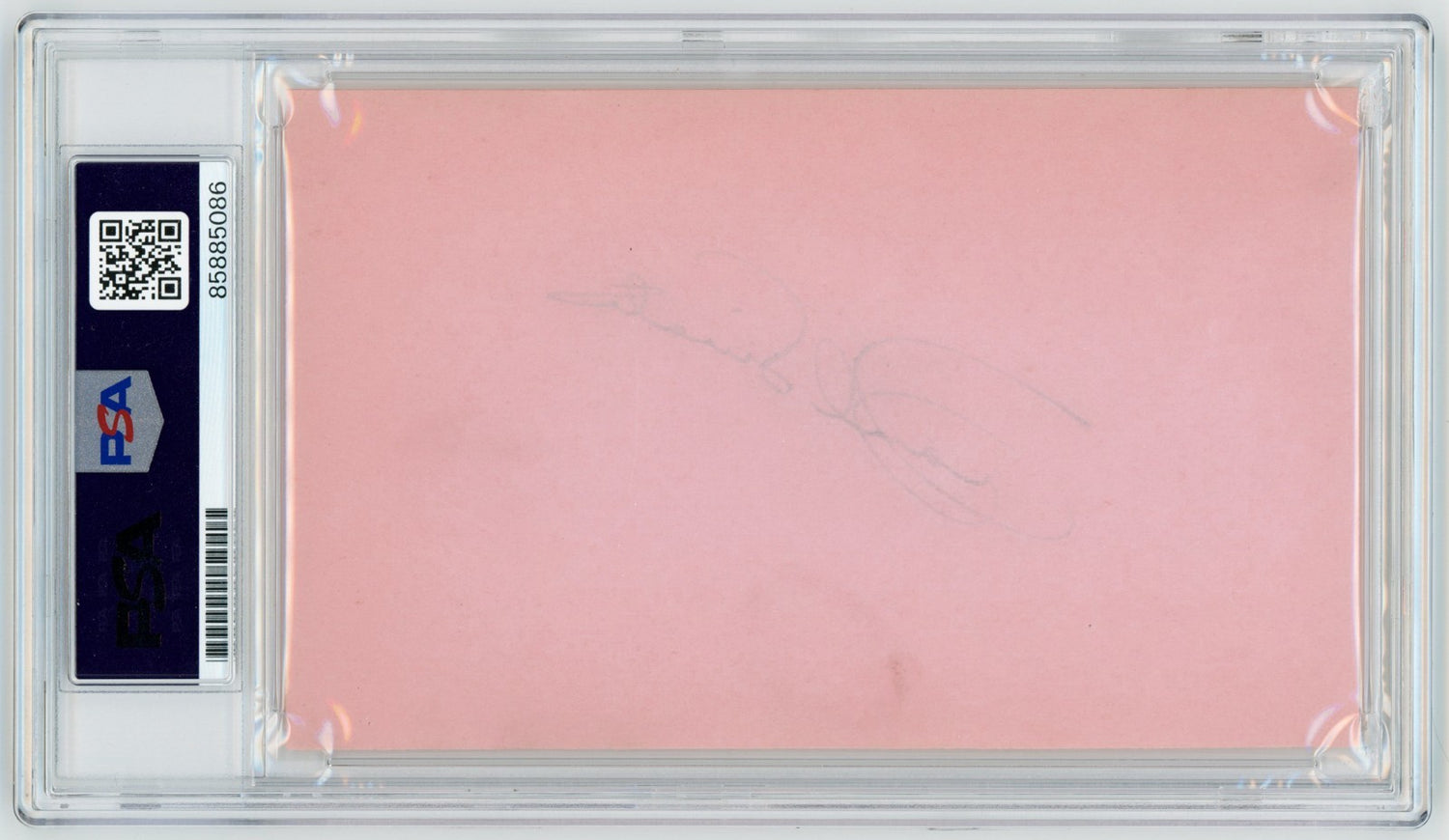 Frank Sinatra Signed Autograph Album Page, 1940s. PSA1