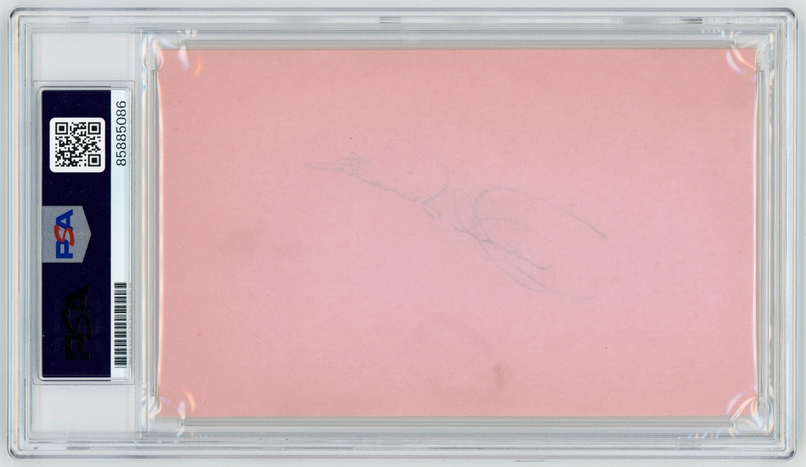 Frank Sinatra Signed Autograph Album Page, 1940s. PSA1