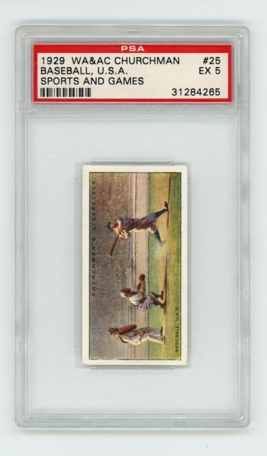 1929 Churchman Baseball, Babe Ruth 