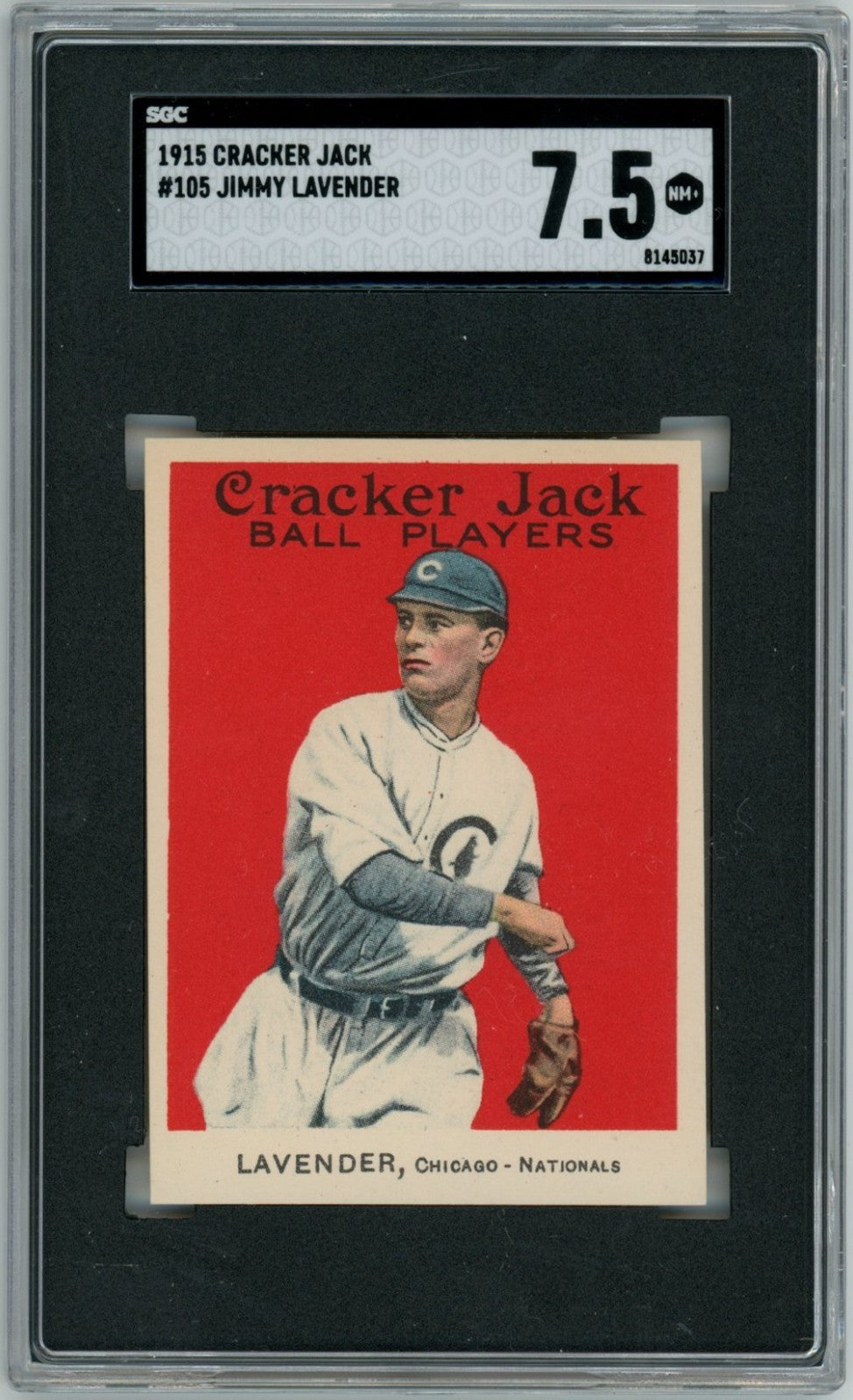 1915 Cracker Jimmy Lavender SGC 7.50
