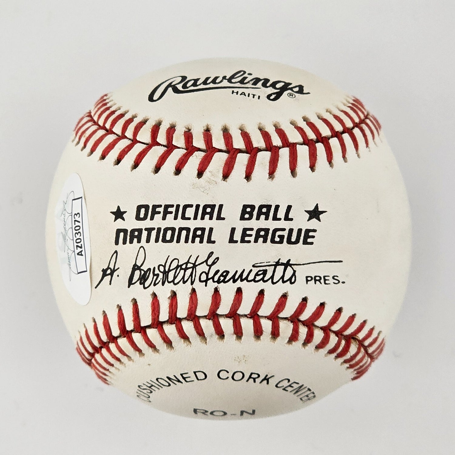 Dwight Gooden Signed Baseball. Hall of Famer. New York Mets. JSA1