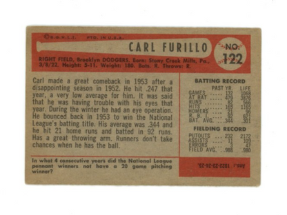 1954 Bowman Carl Furillo1