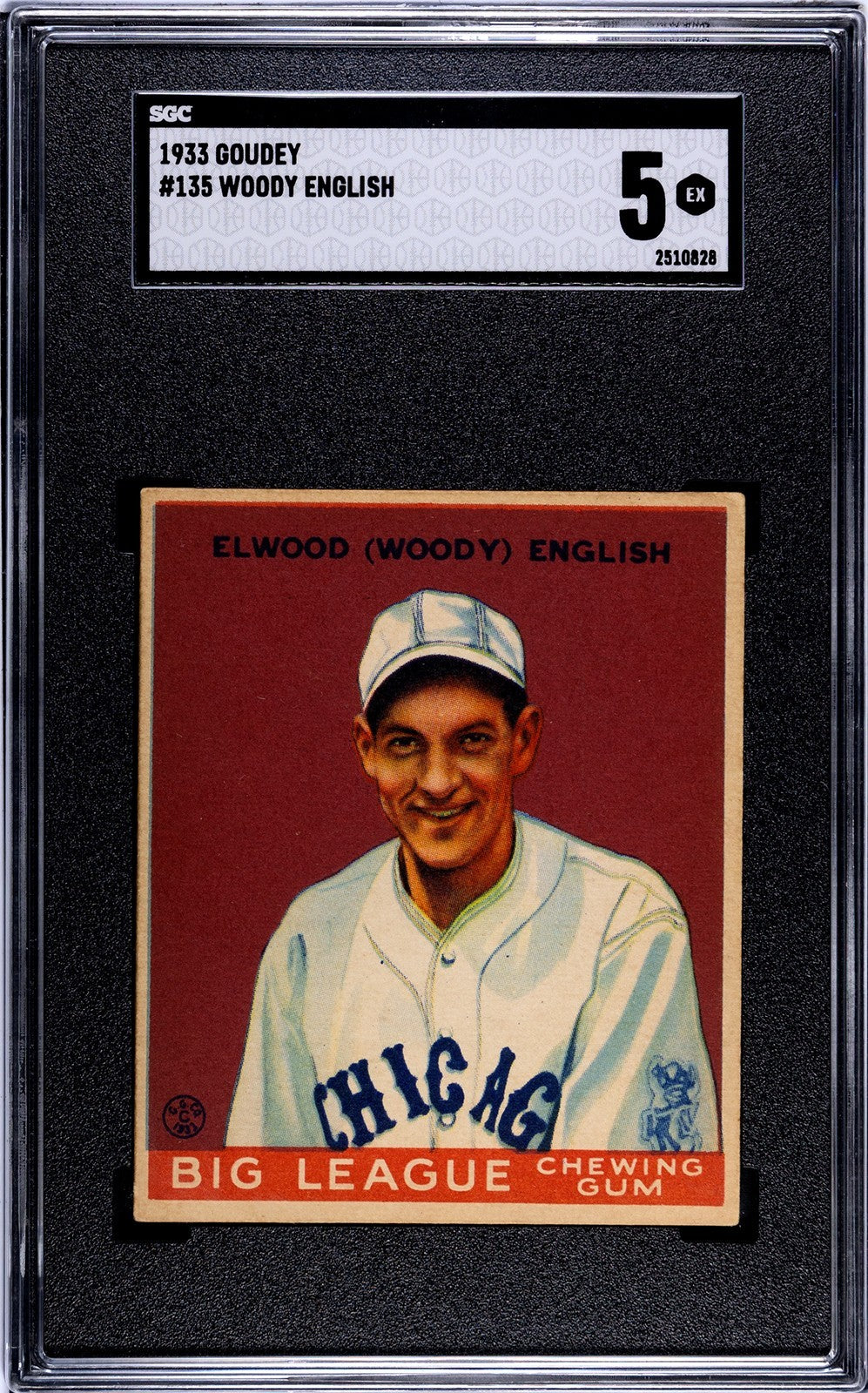 1933 Goudey Woody English 