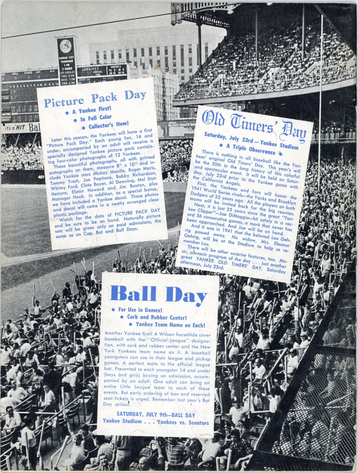 1966 New York Yankees Yearbook. Mantle, Maris and more.2