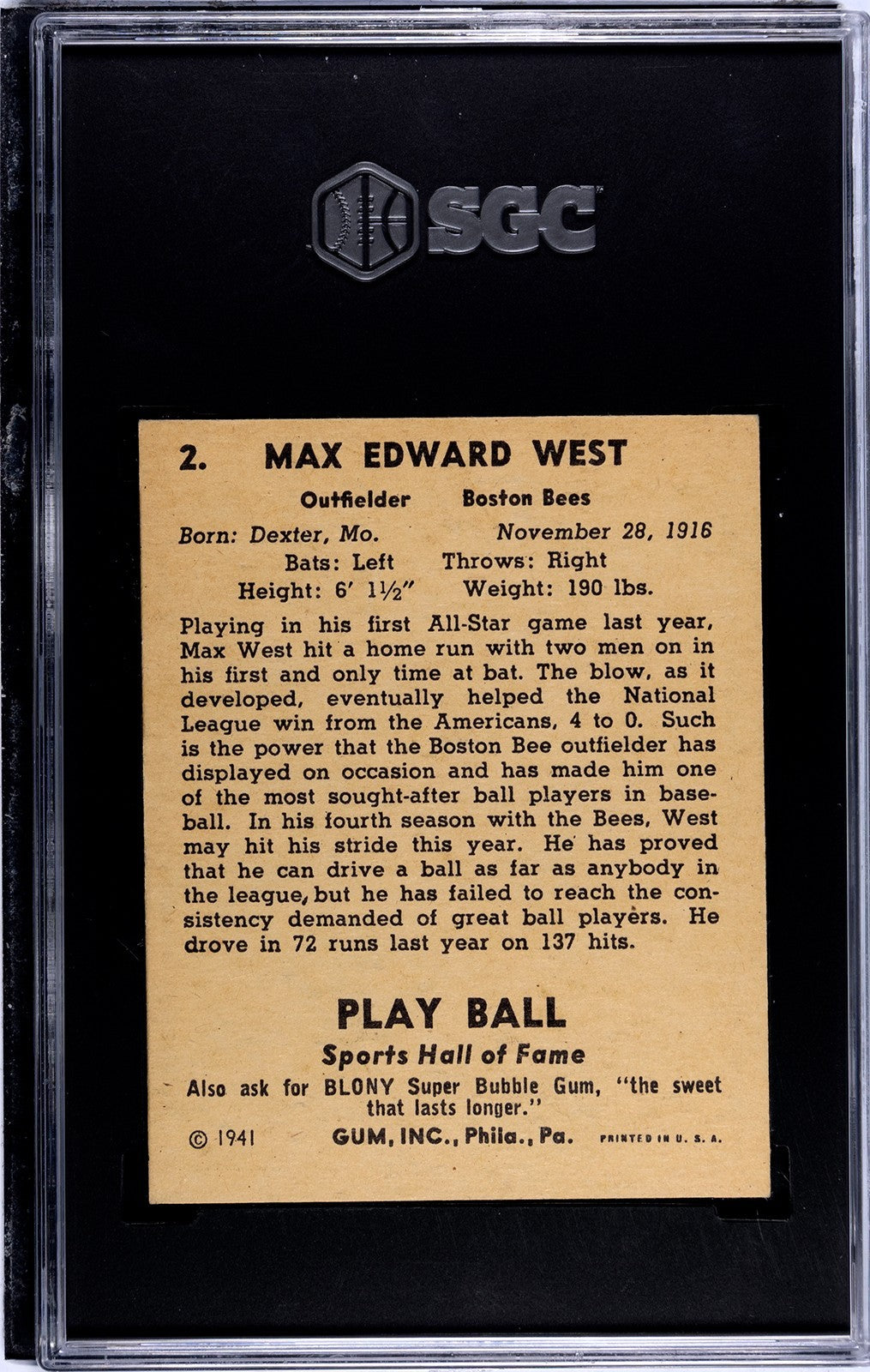 1941 Playball 