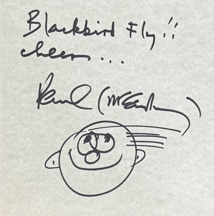 Unique Paul McCartney Signed "Blackbird Fly" Inscribed Autograph. Auto JSA1