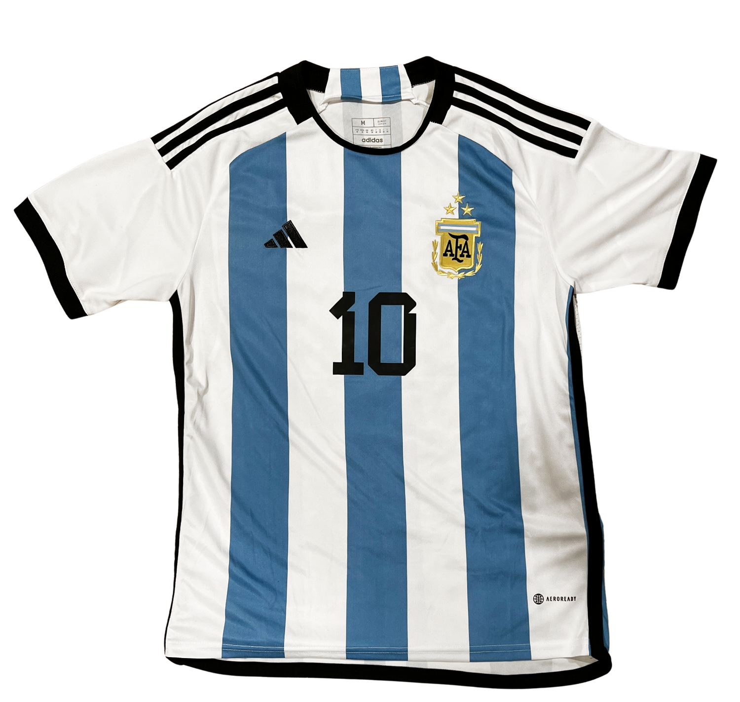 Leo Lionel Messi Signed Argentina Jersey, Beckett, Full Letter of Authenticity