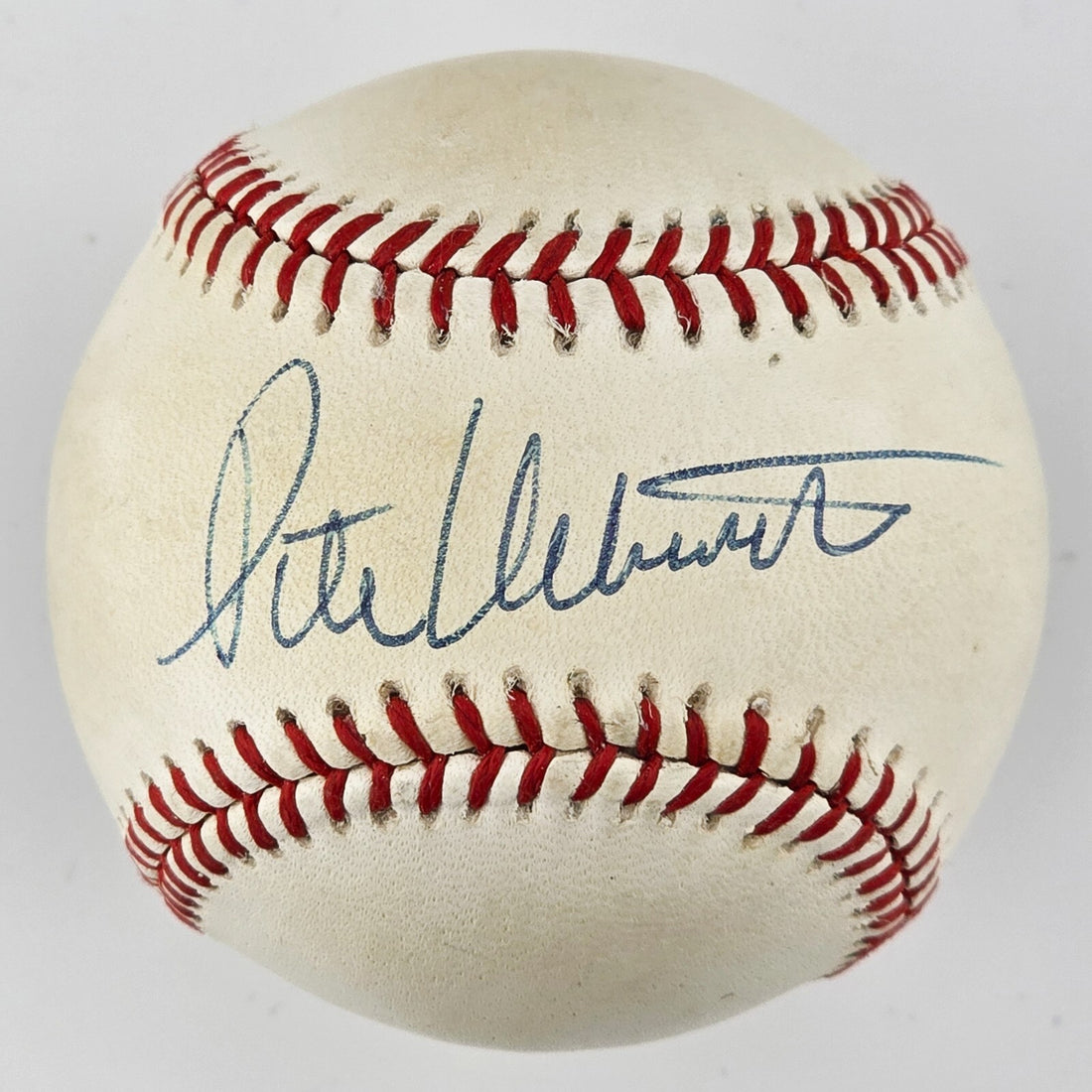 Peter Ueberroth Signed Baseball. Former MLB Commissioner. JSA0