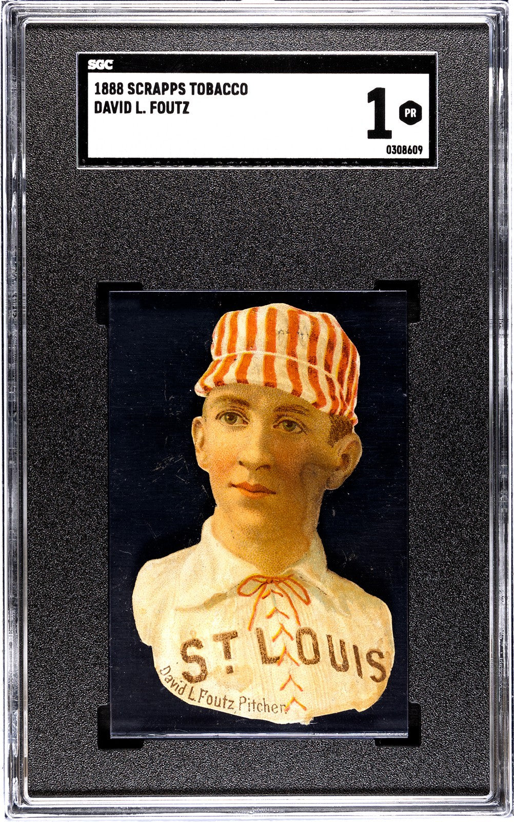 1888 Scrapps Tobacco David Foutz SGC 10