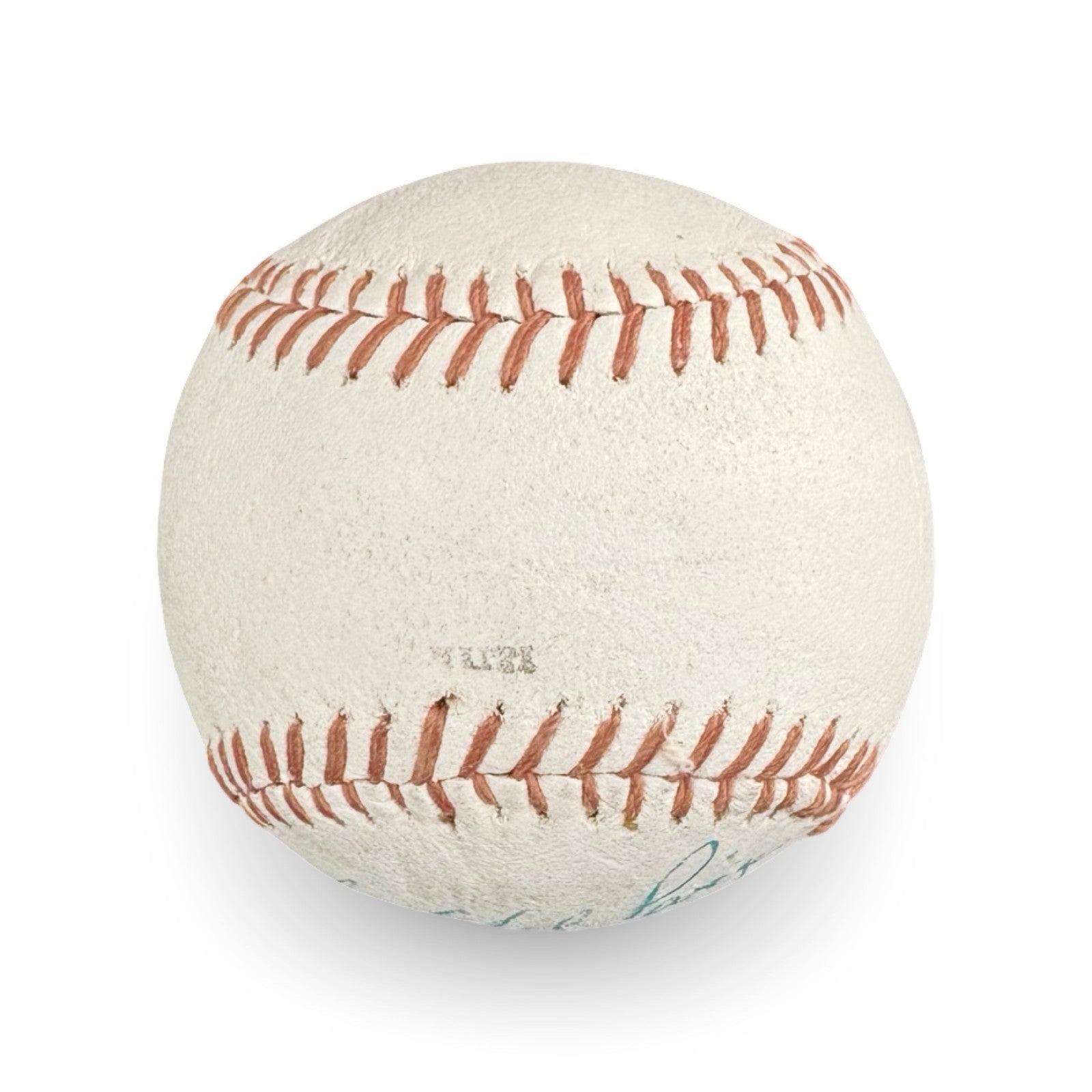 Satchel Paige Single Signed Baseball, High Grade. PSA.6