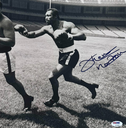 Muhammad Ali &amp; Ken Norton Dual Signed 16" x 20" Photograph. PSA Gem Mint 10 Auto3