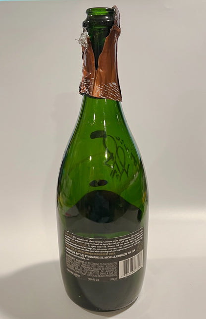 David Ortiz Signed &amp; Used 2007 World Series Champagne, Red Sox. MLB Holo Steiner1