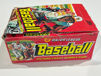 1978 Topps Baseball Box. 36 Original, Unopened Wax Packs. Molitor, Trammell, Mur4