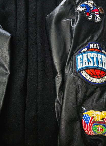 Jeff Hamilton 2002 NBA All Star Game Jacket. Philadelphia. NWT4