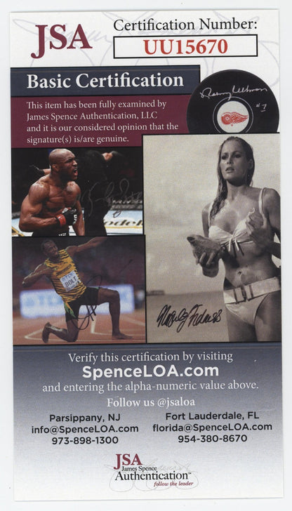 Jake Powell Signed Autograph. JSA. New York Yankees2