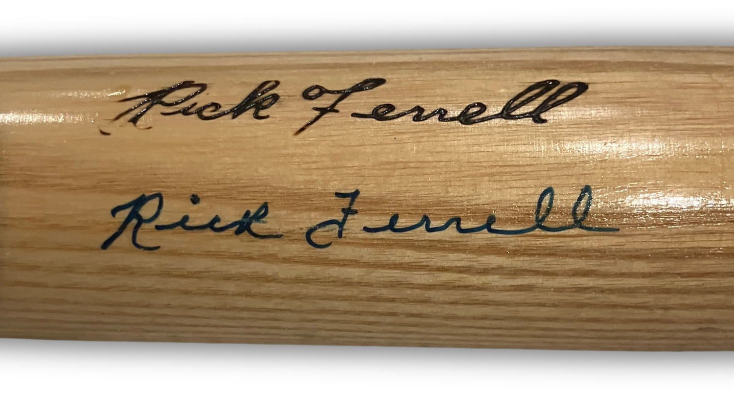 Rick Ferrell Signed Boston Red Sox Baseball Bat. Auto JSA2