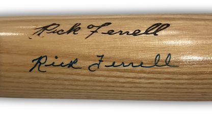 Rick Ferrell Signed Boston Red Sox Baseball Bat. Auto JSA2