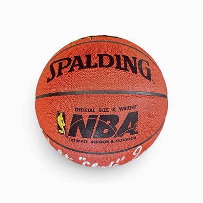 Walt Clyde Frazier Signed &amp; Inscribed Basketball, New York Knicks. Auto JSA3