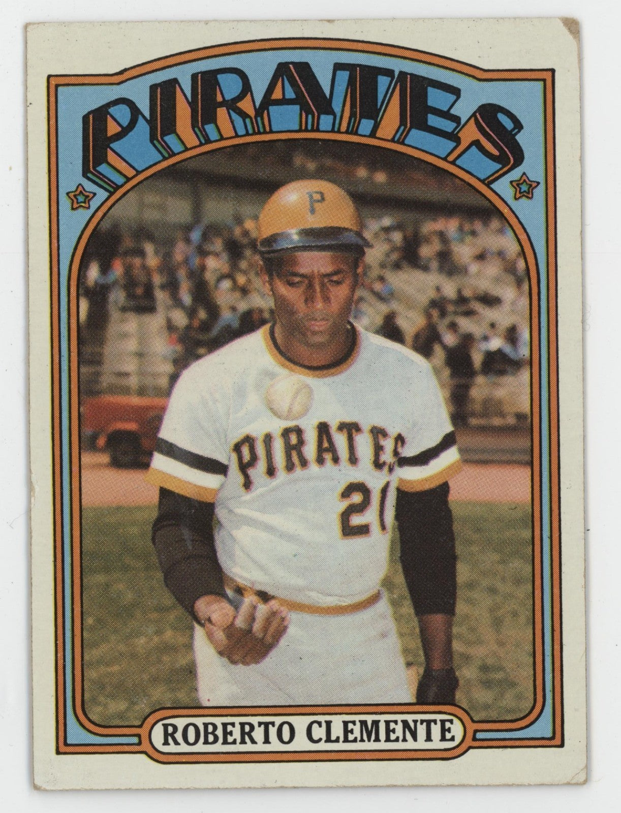 Roberto Clemente 1972 Topps 