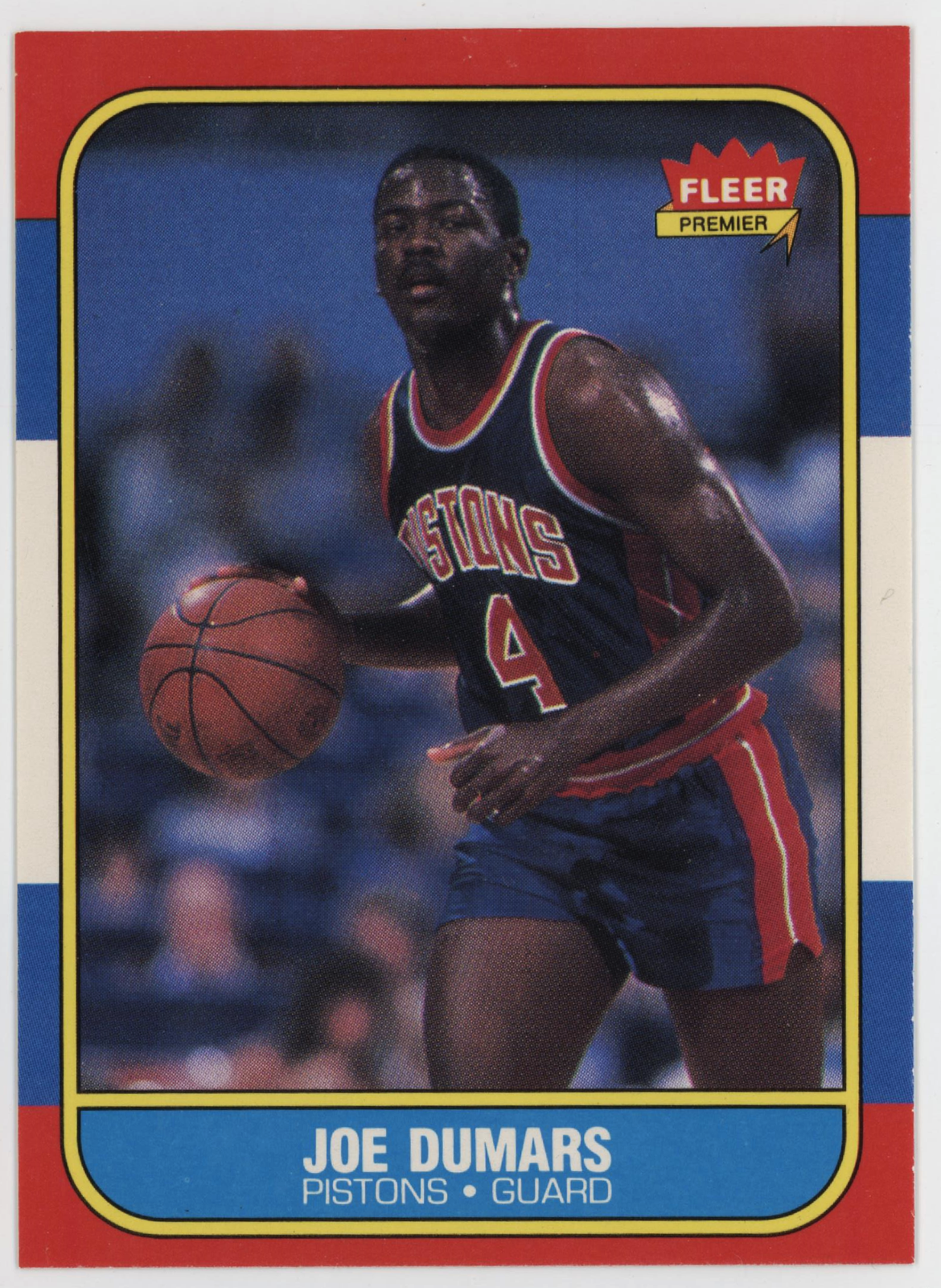Joe Dumars 1986 Fleer. 