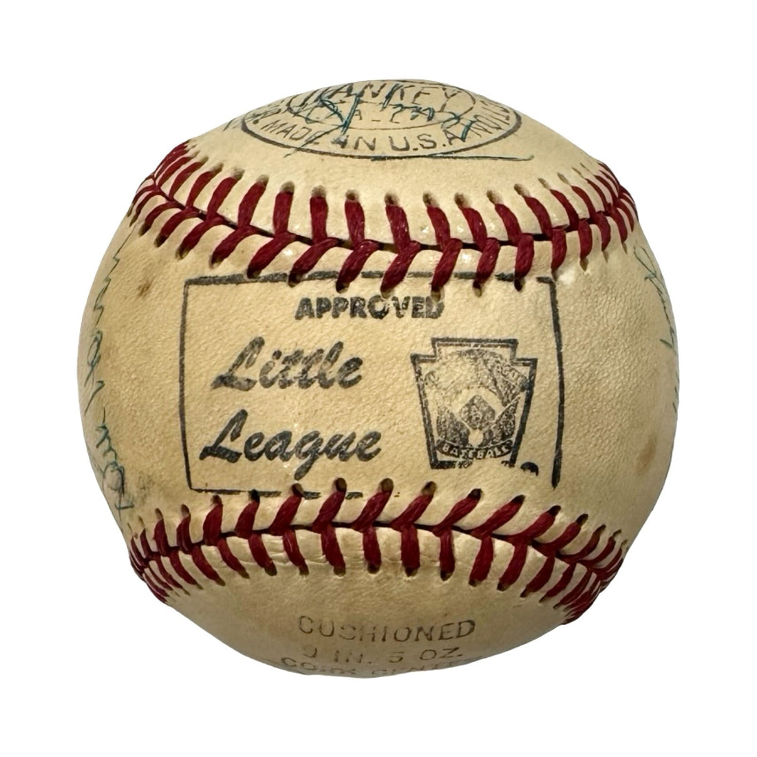 1970 New York Yankees Team Signed Baseball with Rookie Thurman Munson. JSA1