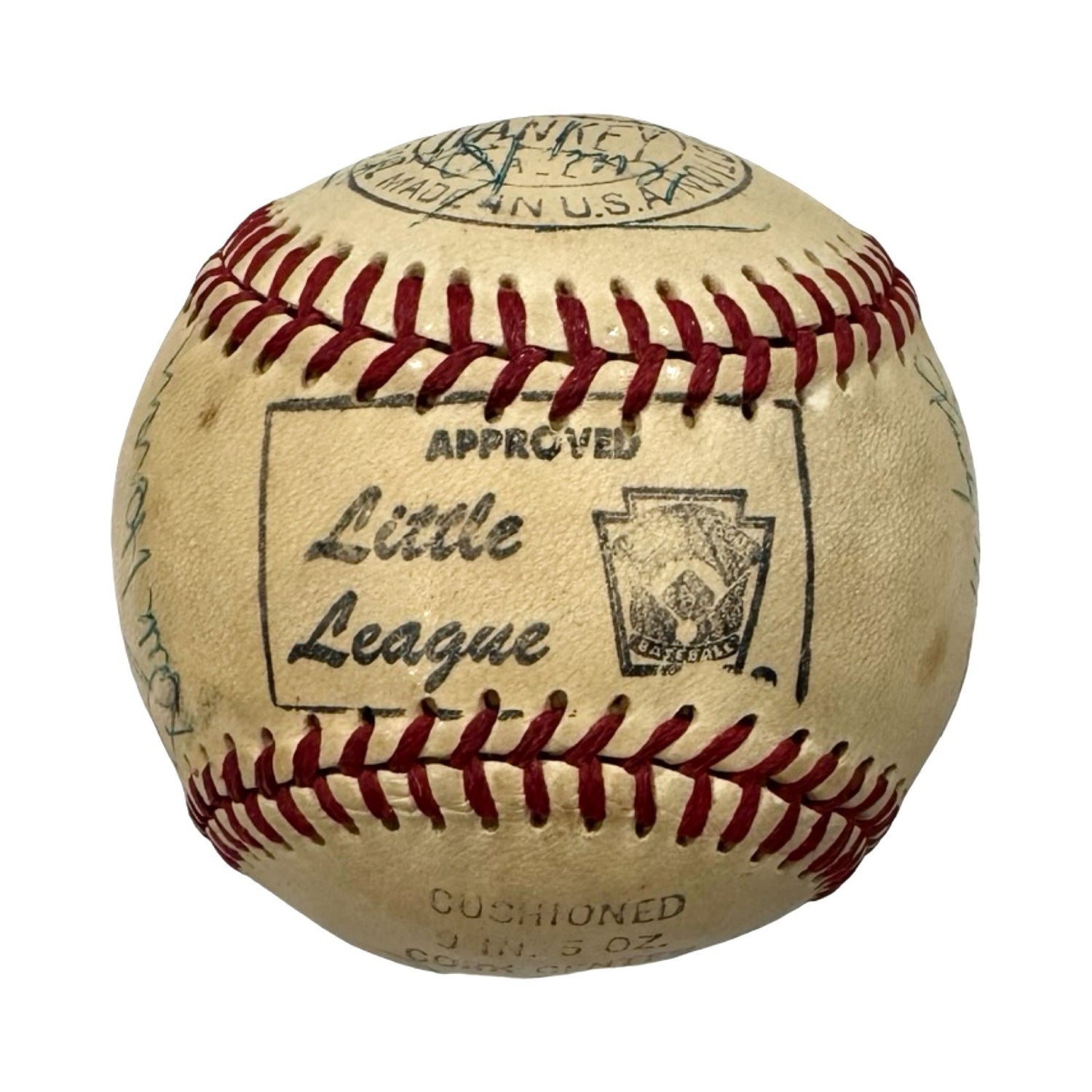 1970 New York Yankees Team Signed Baseball with Rookie Thurman Munson. JSA1