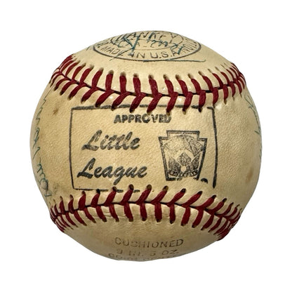 1970 New York Yankees Team Signed Baseball with Rookie Thurman Munson. JSA1