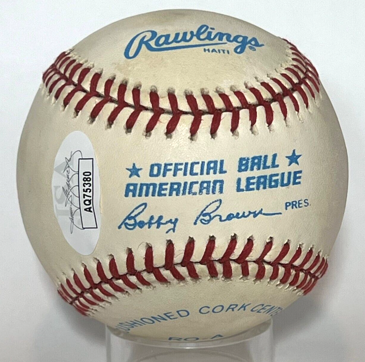 Ray Hooks Dandridge Single Signed Autograph Baseball Negro League JSA signature2