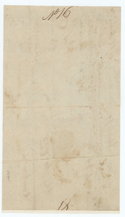 1795 President William H. Harrison Signed Document. JSA