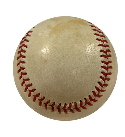 Roger Maris Hank Aaron Signed Baseball, Homerun Kings, Record Breakers. PSA4