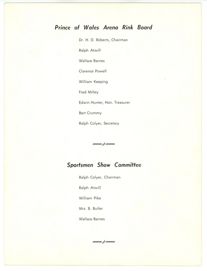Tim Horton Signed 1965 Dinner Menu Program. Auto JSA1