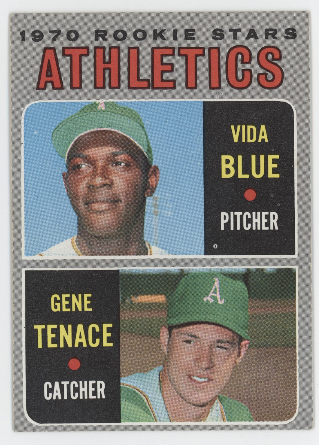 Vida Blue 1970 Topps. 