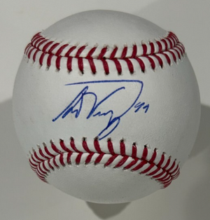 Alex Verdugo Signed Baseball. Beckett